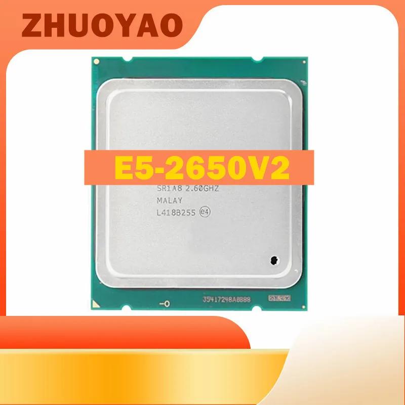Xeon E5-2650v2 E5 2650v2 E5 2650 v2, 2.6 GHz 8 ھ 16  CPU μ, 20M 95W LGA 2011,  